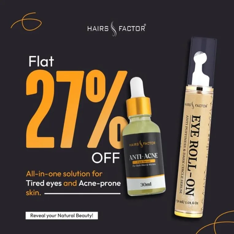 Haircare & Skincare | Social Media Designs: design 4 of 6