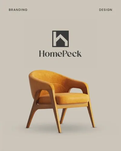 Homepeck | Brand Identity & Social cover
