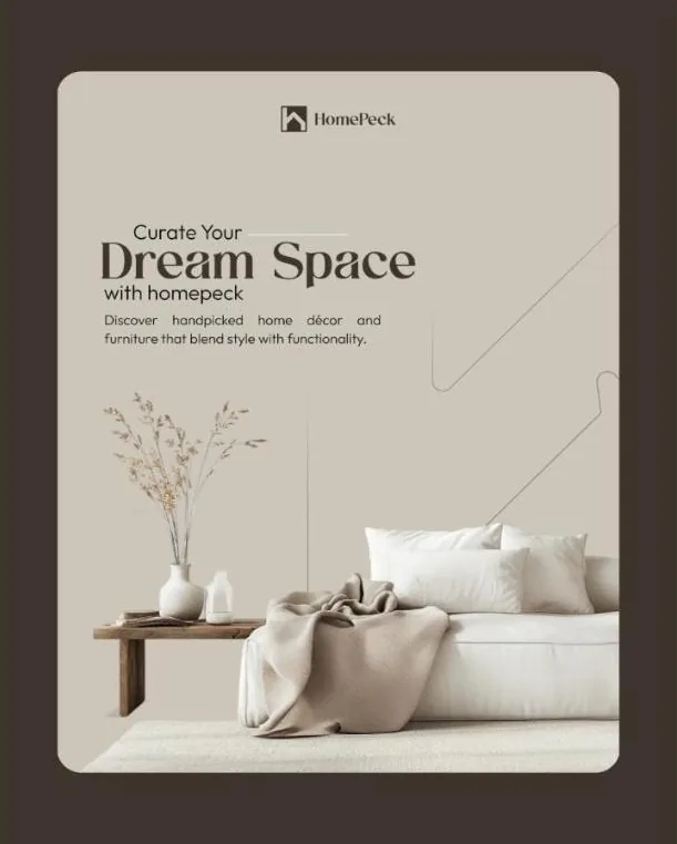 Homepeck | Brand Identity & Social: design 7 of 10
