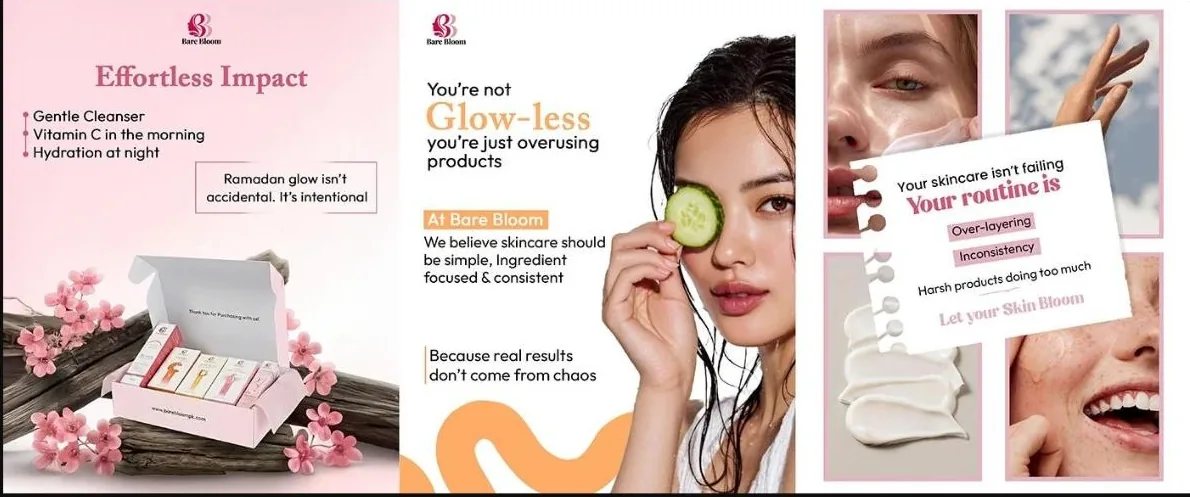 Skincare Social Media Post | Barebloom: design 5 of 5
